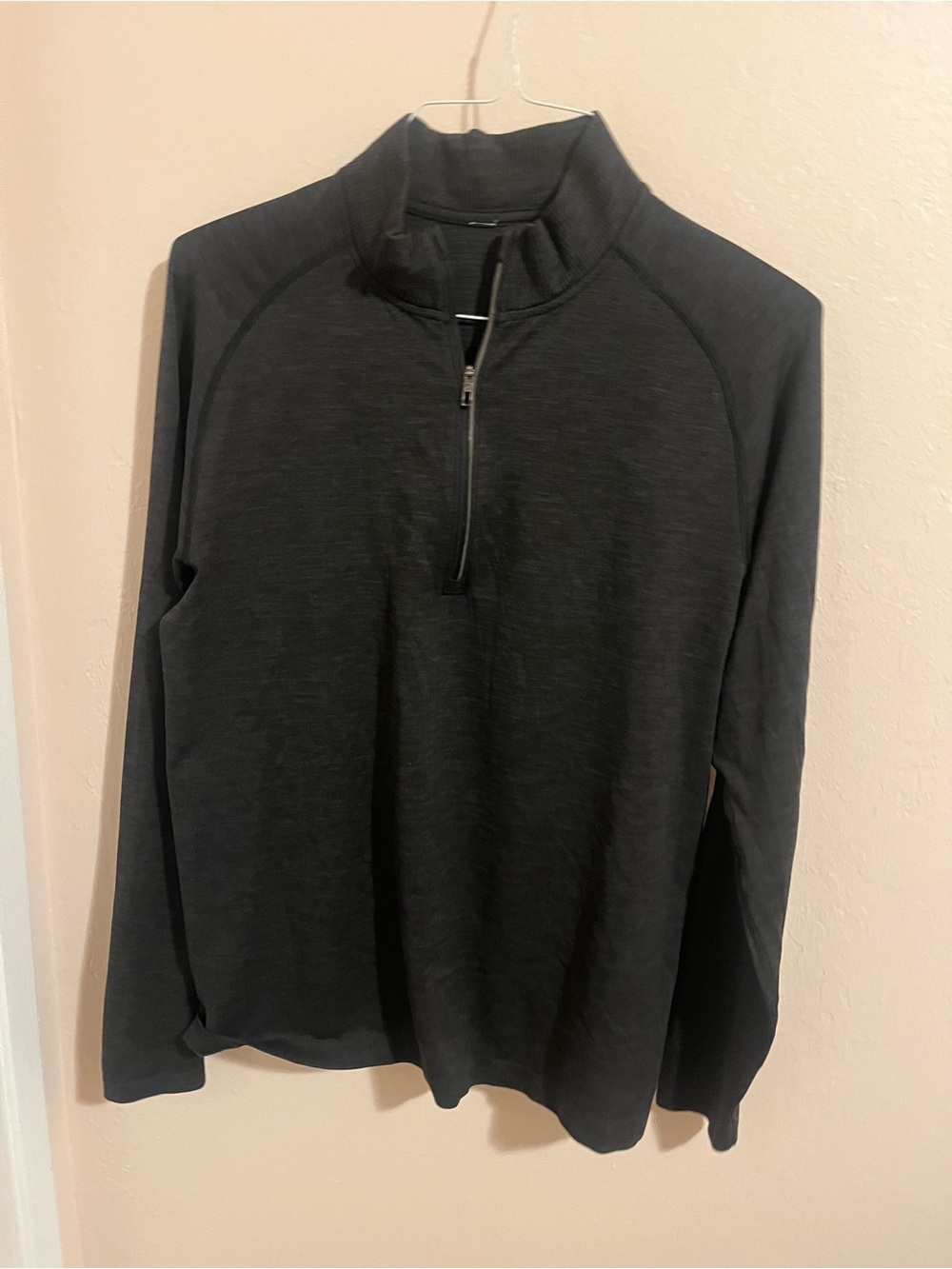 🍋LULÚLEMON Men's Quarter-Zip Sweater - Black
